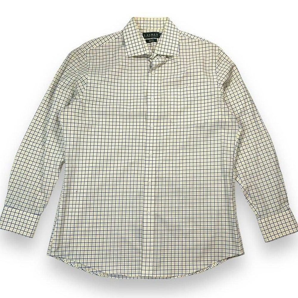 Lauren‎ Ralph Lauren Slim Fit Dress Shirt Mens 16.5 (XL)